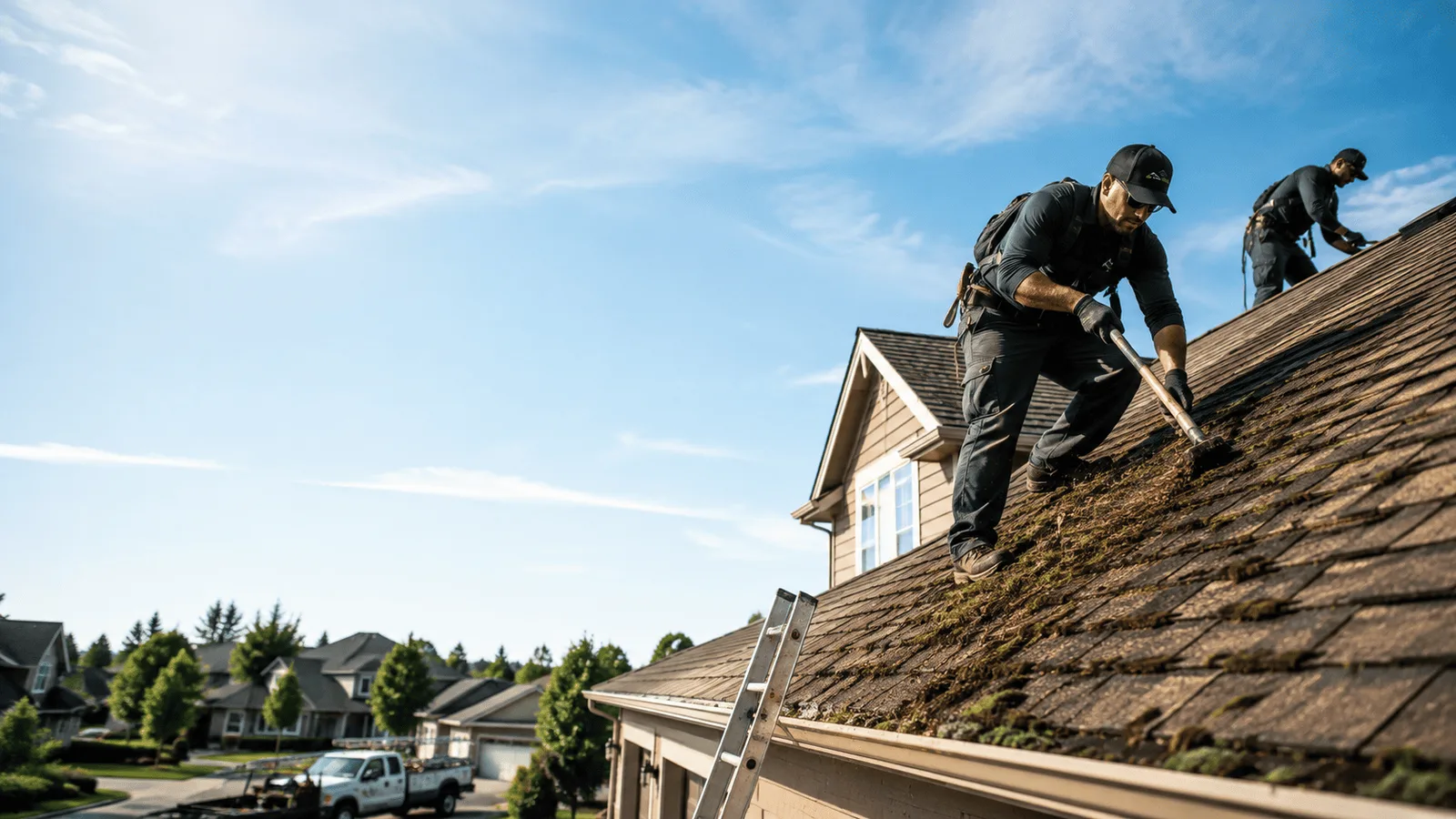 Roof Moss Removal in Rosepine, LA near me
